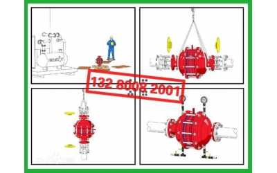 管道阻火器（水平/垂直）安裝(圖)